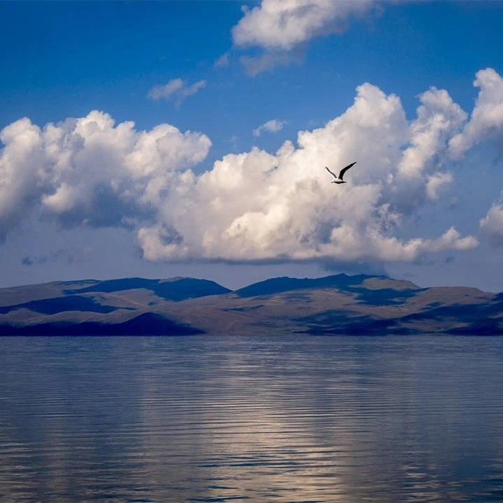 Son-Kul high-altitude lake Kyrgyzstan — yurt camp at 3016 metres